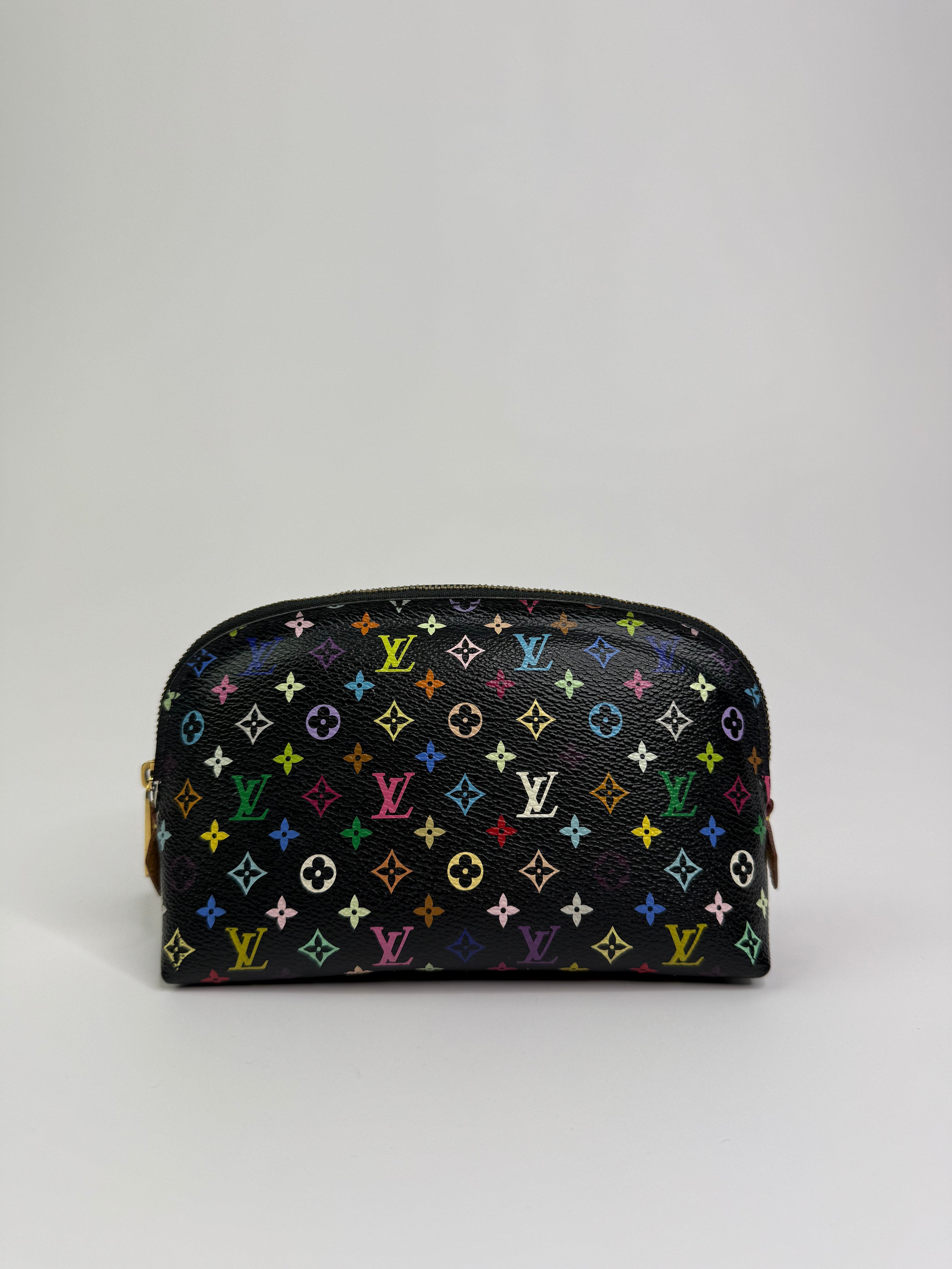 Trousse Louis Vuitton Murakami Multicolore Noir | Monogram